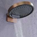 Ducha De Parede Spa Inox Jato Monocomando Completo Ovale