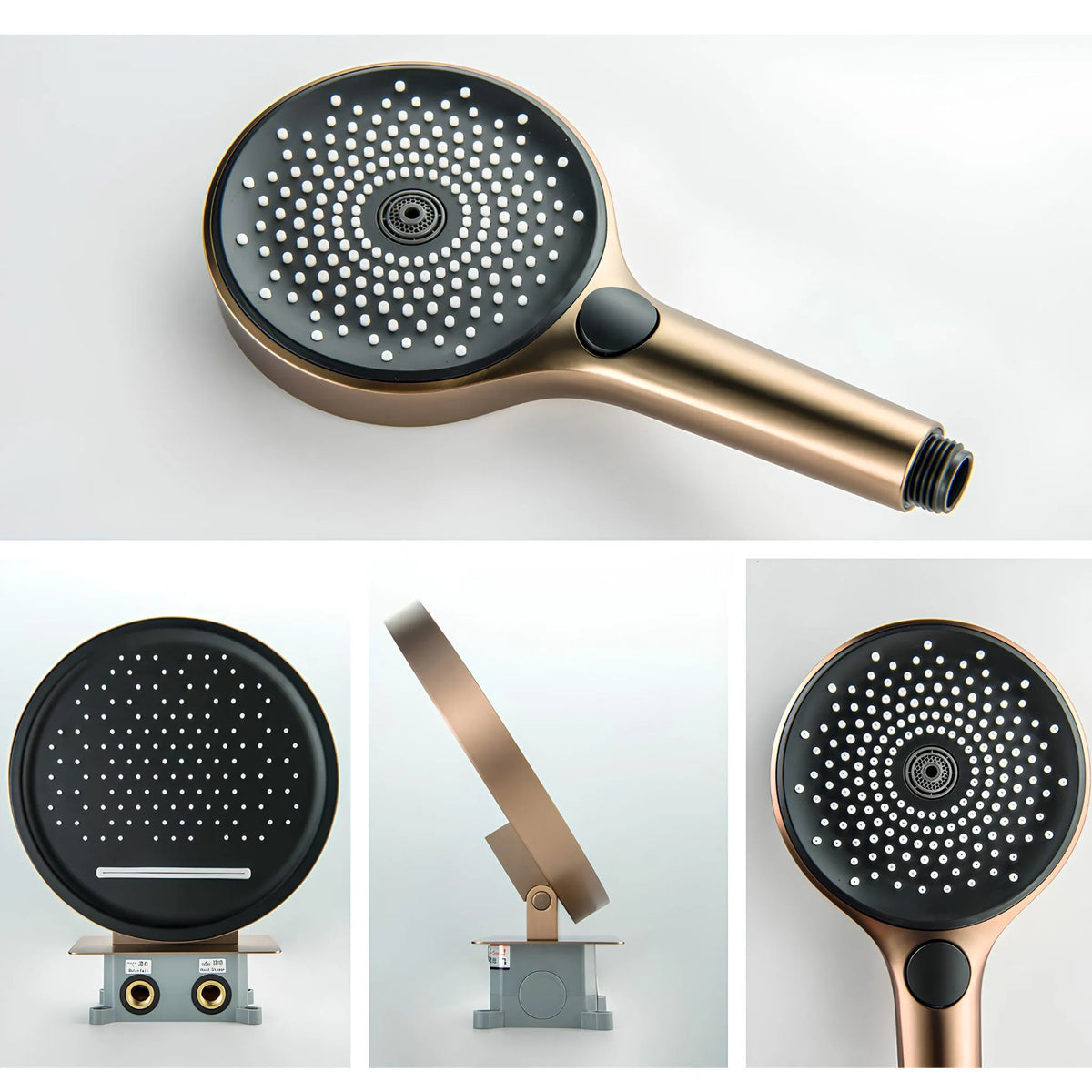 Ducha De Parede Spa Inox Jato Monocomando Completo Ovale - Homedeccori