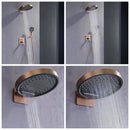 Ducha De Parede Spa Inox Jato Monocomando Completo Ovale