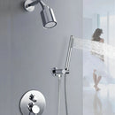 Ducha De Parede Inox Completa À Gás Monocomando Calla