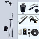 Ducha De Parede Inox Completa À Gás Monocomando Calla