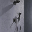 Ducha De Parede Spa Inox Jato Monocomando Completo Ovale