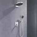 Ducha De Parede Spa Inox Jato Monocomando Completo Ovale