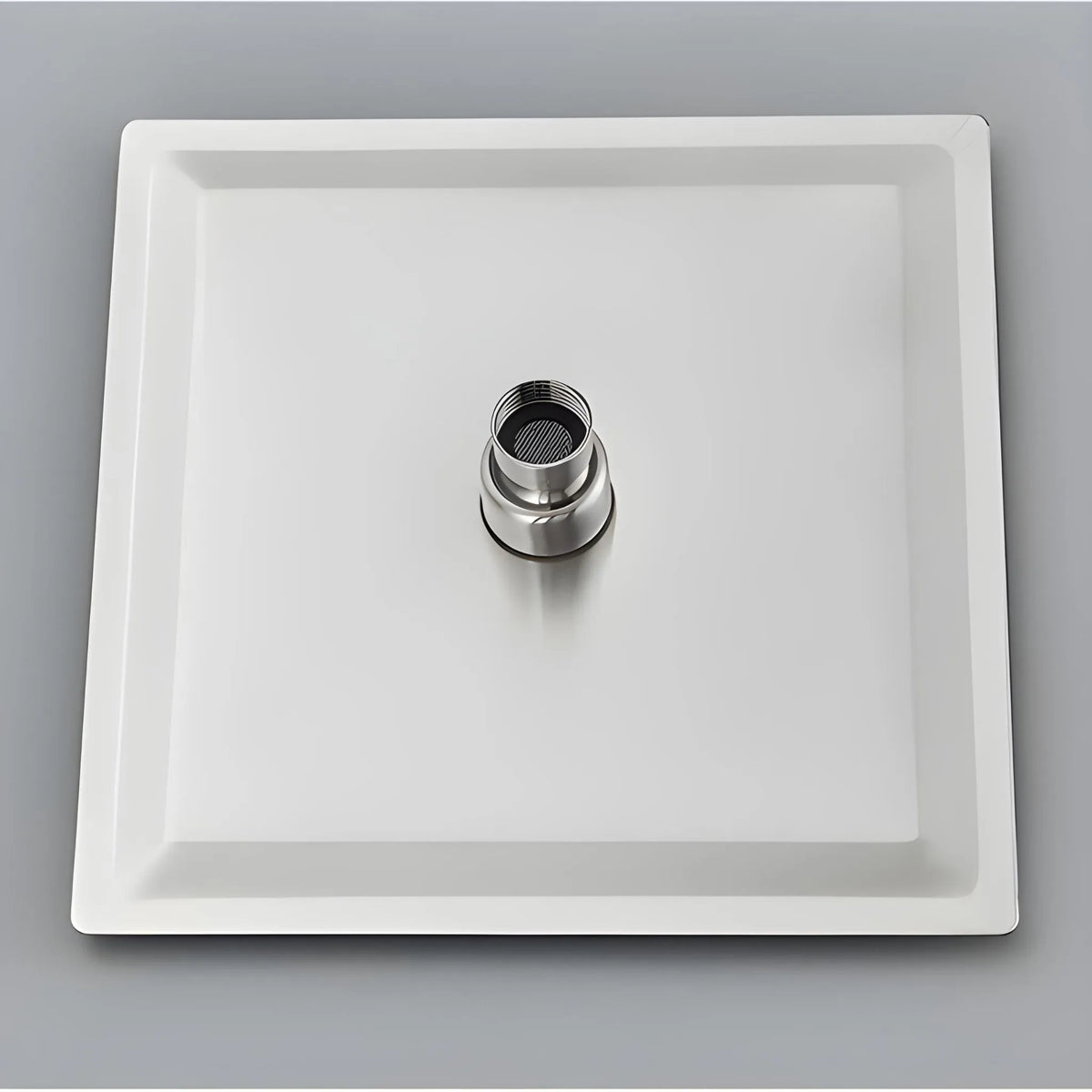 Chuveiro De Teto Inox Escovado Completo Ultraslim