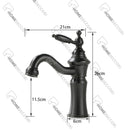 Torneira Para Banheiro Inox Vintage Monocomando Floret