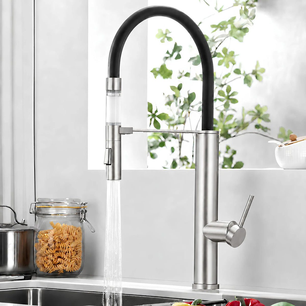 Torneira Gourmet Cozinha Inox Monocomando Filtro Fluvia - Homedeccori