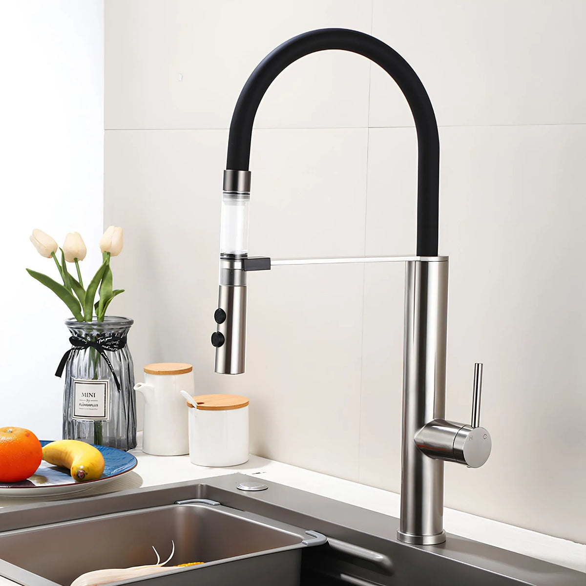 Torneira Gourmet Cozinha Inox Monocomando Filtro Fluvia - Homedeccori