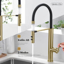 Torneira Gourmet Cozinha Inox Monocomando Filtro Fluvia