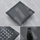 Chuveiro De Teto Inox Quadrado 40cm Led Slim AquaLuxe