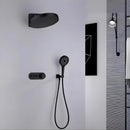 Ducha De Parede Spa Cascata Inox Completa Thermis