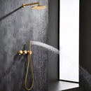 Ducha De Parede Spa Inox 25cm Redonda Completa Velato