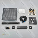 Chuveiro De Teto Preto Fosco Slim 40cm SpaCielo