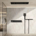 Ducha de Teto Spa Inox Embutir 60x33 LED Cascata Valorel