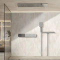 Ducha de Teto Spa Inox Embutir 60x33 LED Cascata Valorel