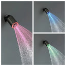 Ducha De Parede Spa Inox Led Monocomando Completa Lumen