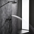 Ducha De Parede Spa Inox 25cm Redonda Completa Velato
