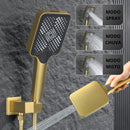 Chuveiro de Teto Spa Dourado Escovado 30cm Bellagio | Importado EUA