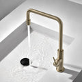 Torneira Gourmet Cozinha Inox Misturador Monocomando Kyoto