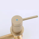Torneira De Parede Para Banheiro Inox Duplocomando Grivo
