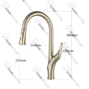 Torneira Gourmet Cozinha Inox Monocomando Extensível Ravello