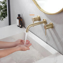 Torneira De Parede Para Banheiro Inox Duplocomando Grivo