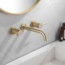 Torneira De Parede Para Banheiro Inox Duplocomando Grivo