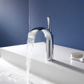 Torneira Para Banheiro Inox Cascata Monocomando Nordik