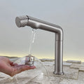 Torneira Para Banheiro Inox Monocomando Giratória Marbella