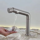 Torneira Para Banheiro Inox Monocomando Giratória Marbella