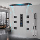 Ducha De Teto Embutir Inox 120x30 LED Bluetooth Spa Verona
