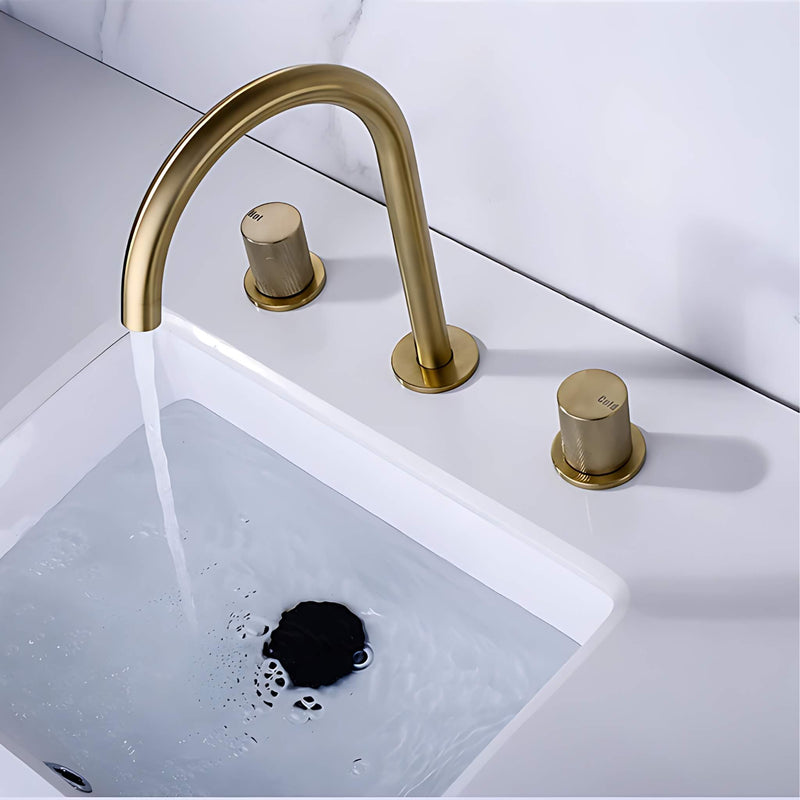 Bathroom-Sink-Faucet-Dohm-Bathroom-Sink-Faucet-Deck-Mounted-Three-hole-Two-handles-Brushed-Gold-Signature-Faucets