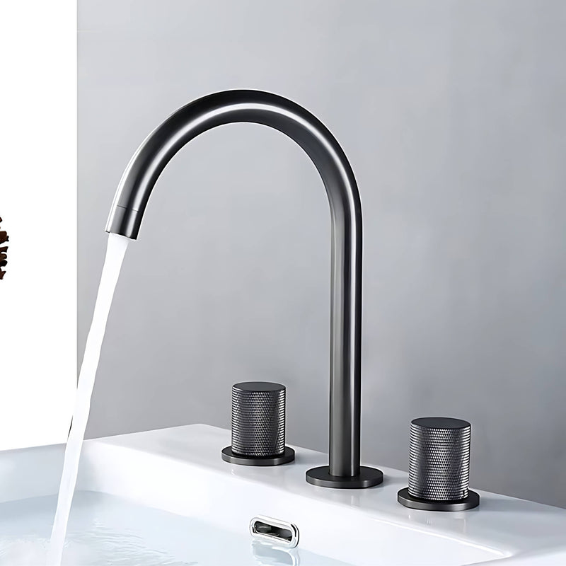 Bathroom-Sink-Faucet-Dohm-Bathroom-Sink-Faucet-Deck-Mounted-Three-hole-Two-handles-Gunmetal-Gray-Signature-Faucets Bathroom-Sink-Faucet-Dohm-Bathroom-Sink-Faucet-Deck-Mounted-Three-hole-Two-handles-Gunmetal-Gray-Signature-Faucets Bathroom-Sink-Faucet-Dohm-Bathroom-Sink-Faucet-Deck-Mounted-Three-hole-Two-handles-Matte-Black-Signature-Faucets