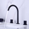 Bathroom-Sink-Faucet-Dohm-Bathroom-Sink-Faucet-Deck-Mounted-Three-hole-Two-handles-Matte-Black-Signature-Faucets Bathroom-Sink-Faucet-Dohm-Bathroom-Sink-Faucet-Deck-Mounted-Three-hole-Two-handles-Matte-Black-Signature-Faucets #color_matte black