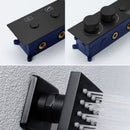 Ducha de Teto Embutir Spa Inox 63x33 LED Bluetooth Homulo