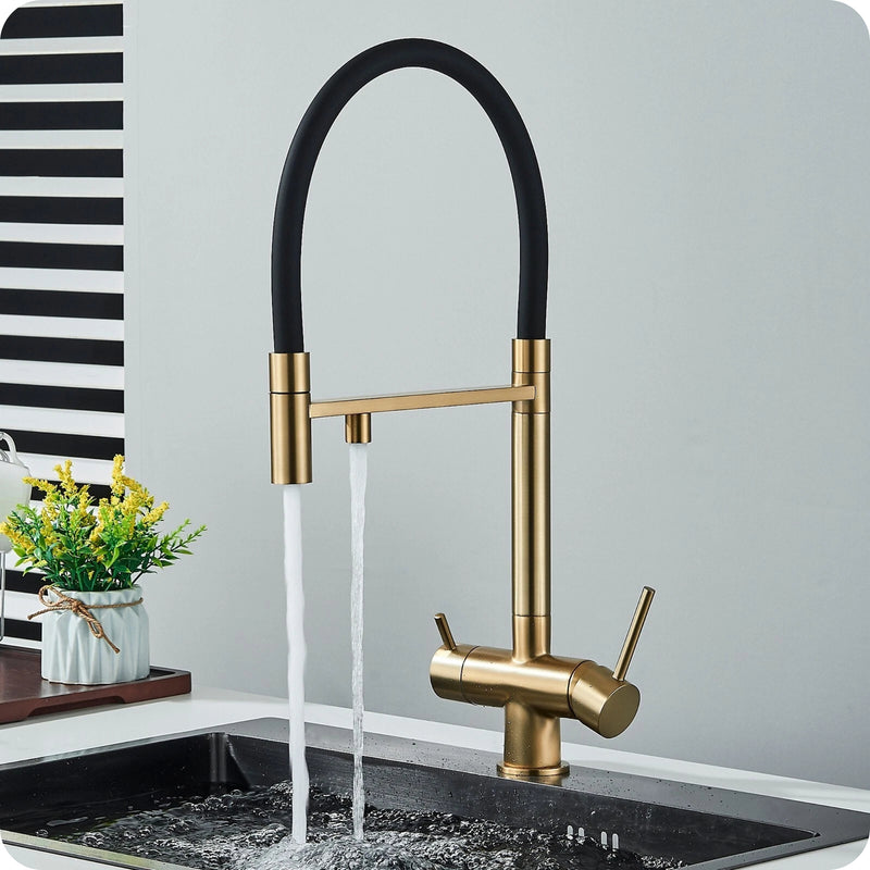 Torneira Gourmet Cozinha Monocomando Saida Para Filtro PalmFlow