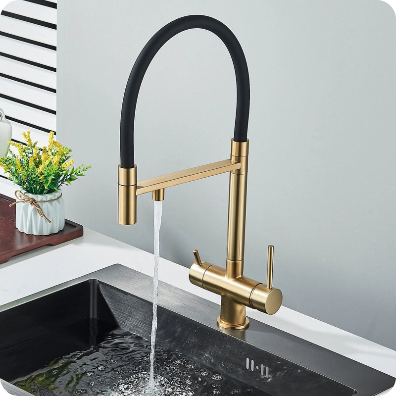 Torneira Gourmet Cozinha Monocomando Saida Para Filtro PalmFlow