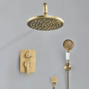 Chuveiro Vintage Inox Completo com Monocomando e Ducha Heritage