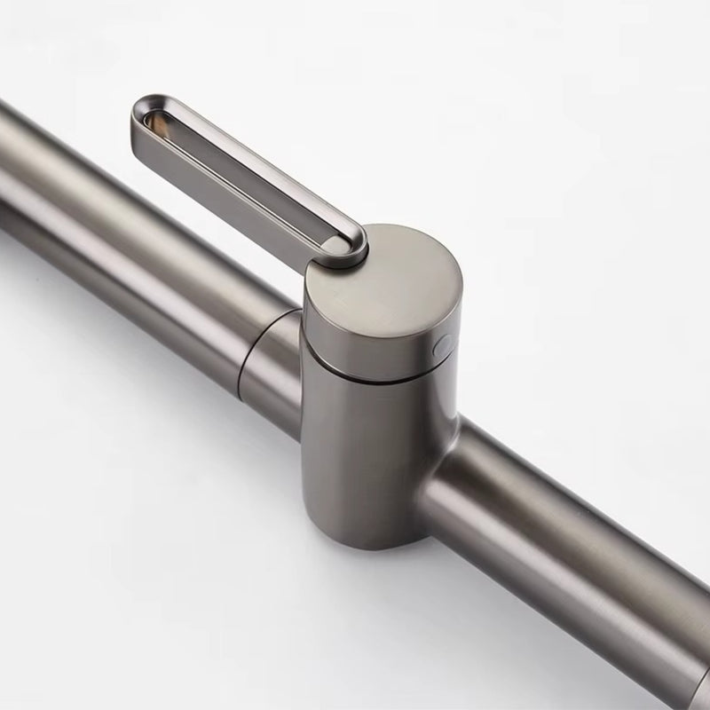 Torneira Gourmet Inox Extensível Spray 360 Bica Alta Armon