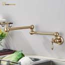 Torneira Articulada Cozinha De Parede Inox Veneza