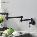 Torneira Articulada Cozinha De Parede Inox Veneza