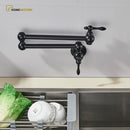 Torneira Articulada Cozinha De Parede Inox Veneza