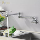 Torneira Articulada Cozinha De Parede Inox Veneza