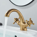 Torneira Vintage Retro Duplocomando Misturador Banheiro Imperial