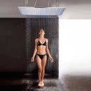 Chuveiro De Teto Spa Ducha Embutir Sobrepor 80x40 LED Fontana