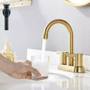 Torneira Duplocomando Para Banheiro Lavatório Inox Dovan