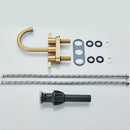 Torneira Duplocomando Para Banheiro Lavatório Inox Dovan