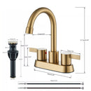 Torneira Duplocomando Para Banheiro Lavatório Inox Dovan