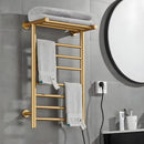 Toalheiro Elétrico Dourado Inox Rack Inox 70W 72x45cm Solaris