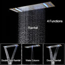 Ducha de Teto Embutir Spa Inox 90x30 LED Bluetooth Horizon