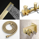 Ducha de Teto Embutir Spa Inox 90x30 LED Bluetooth Horizon